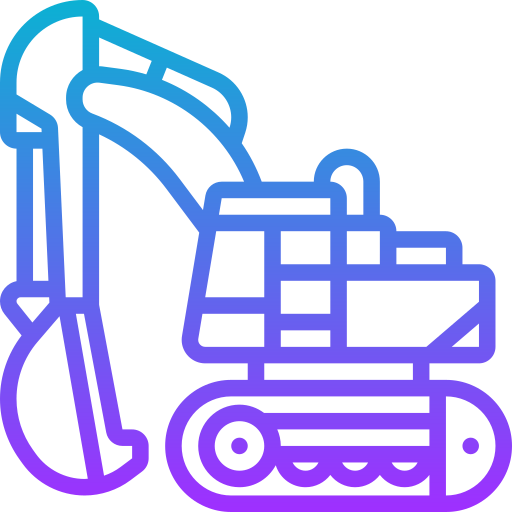 digger Alat berat untuk proyek konstruksi