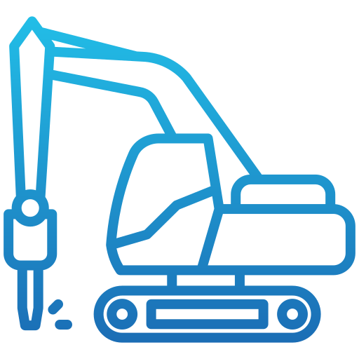 excavator Alat berat untuk proyek konstruksi