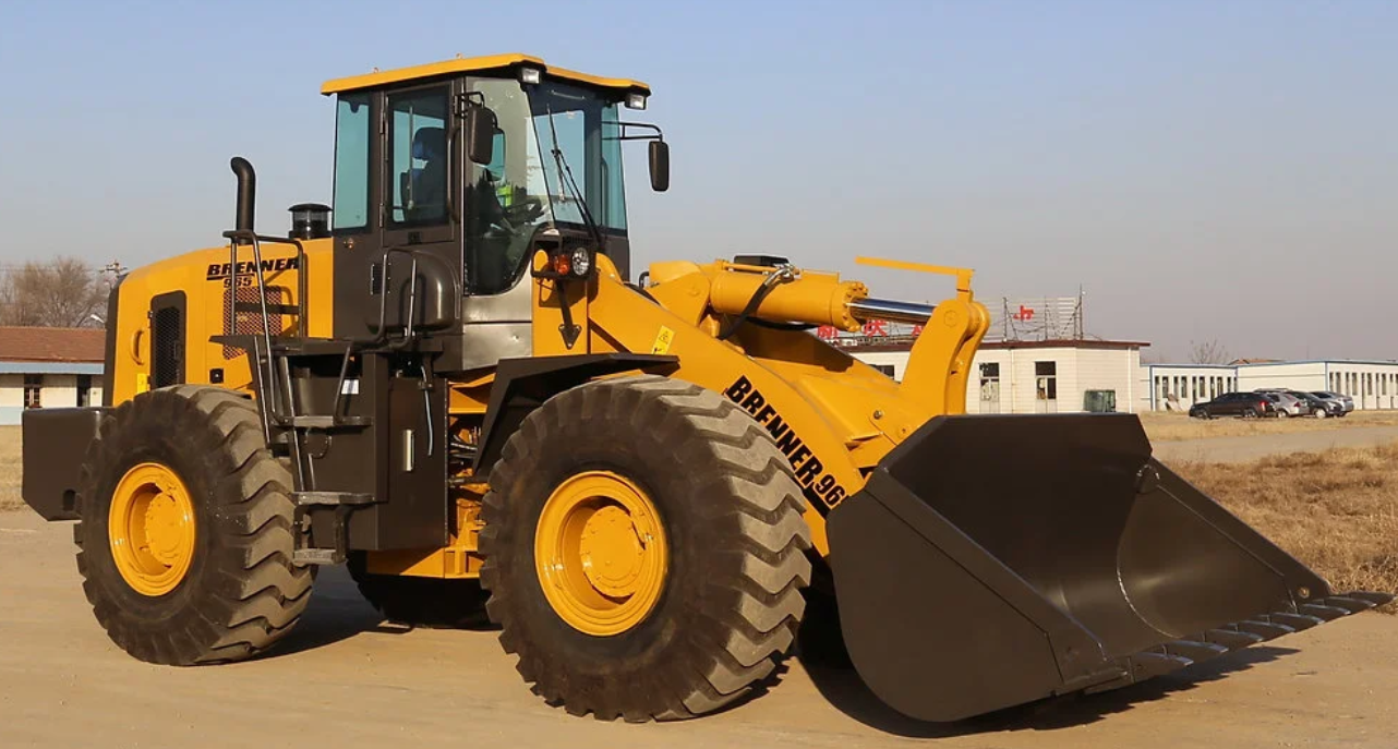 Wheel Loader untuk proyek konstruksi